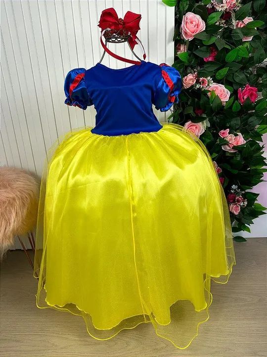 Vestido fantasia Branca de Neve  - Foto 6