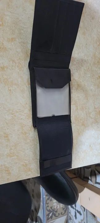 Carteira masculina de couro - Foto 2