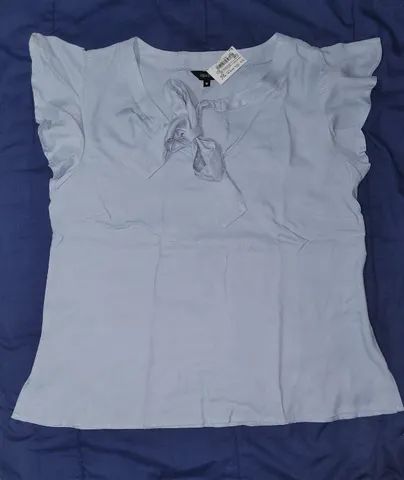 Blusa Feminina (  nas cores azul claro e rosa) - Foto 3