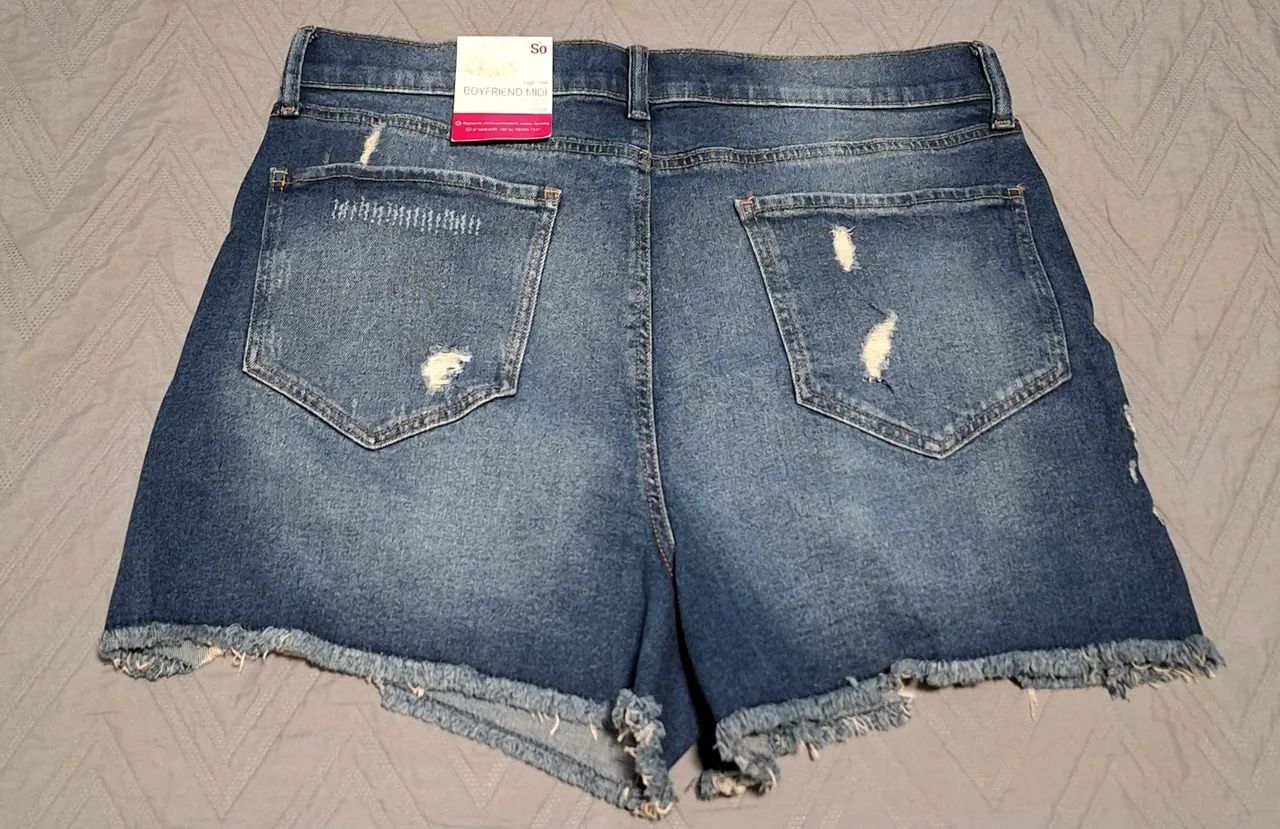 Short Jeans Azul NOVO - Foto 2