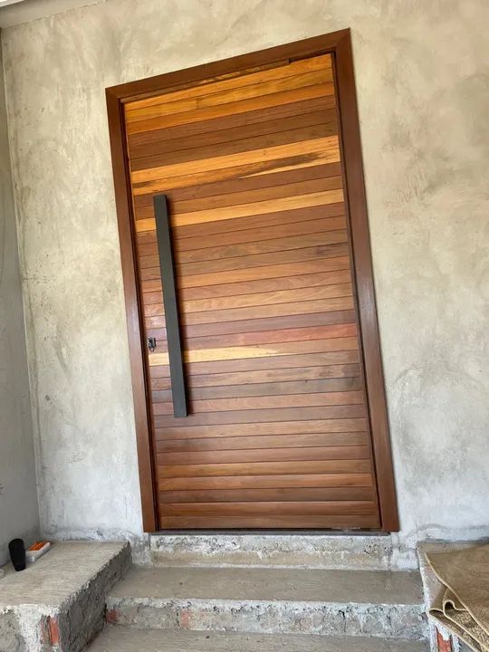 Porta de madeira maciça - SOB MEDIDA - Foto 6