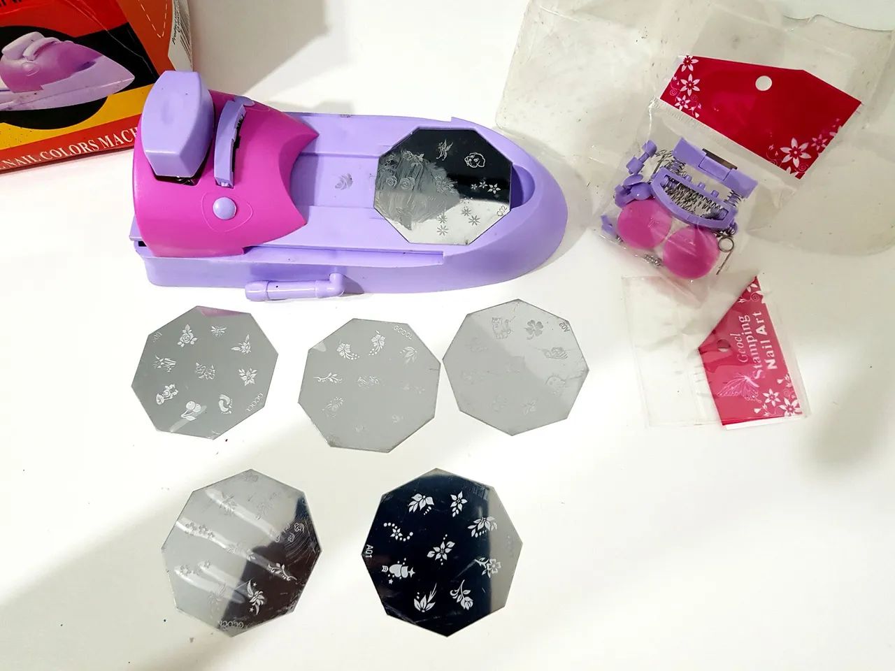 MÁQUINA DE IMPRESSÃO DE DESENHOS NAS UNHAS