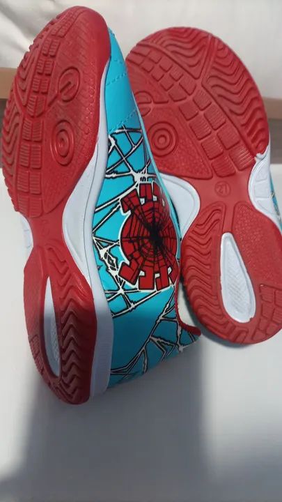Tênis Infantil Homem Aranha - Tamanho 27 - Foto 4