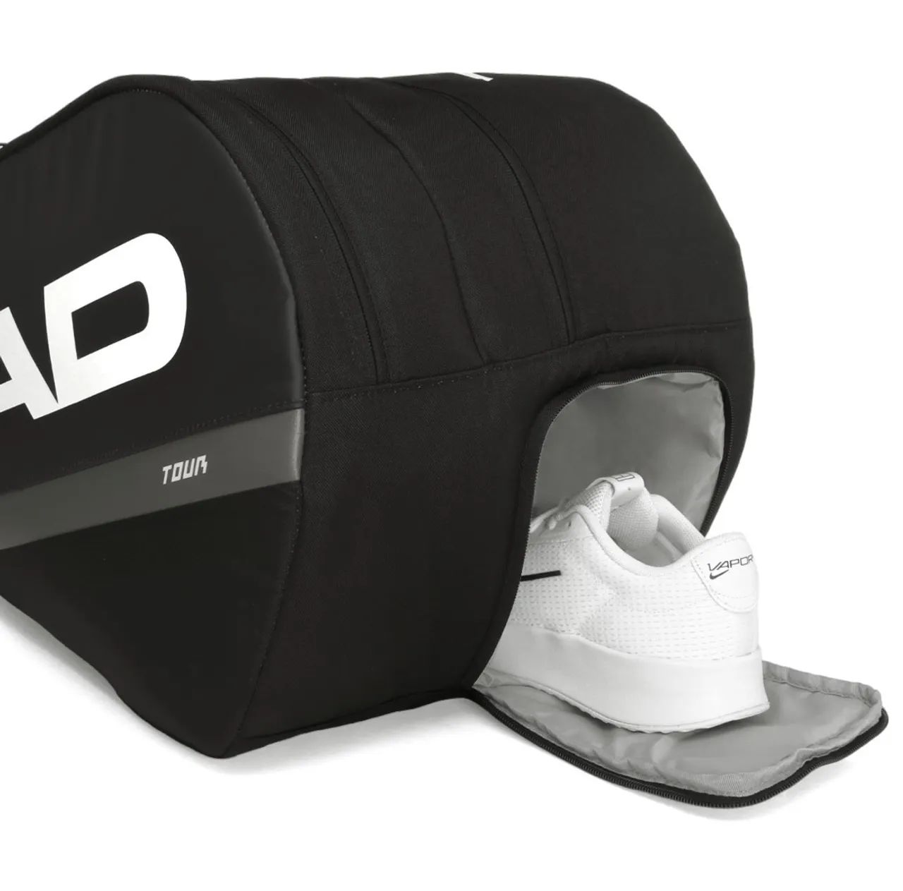 Raqueteira Head Tour L Preta e Branca - Foto 5