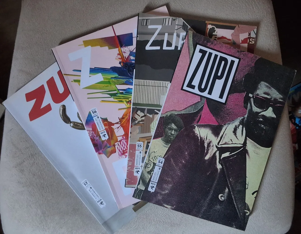 Revista Zupi - Edições 54, 55, 56 e 57