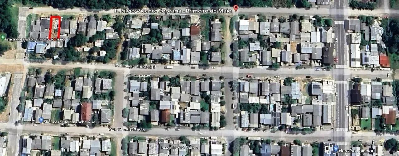 Terreno totalmente plano, medindo 11 x 25= 275 m, Frente Norte. - Foto 2