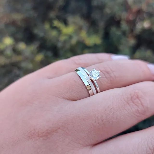 PAR DE ALIANÇAS COMPROMISSO  - Foto 3