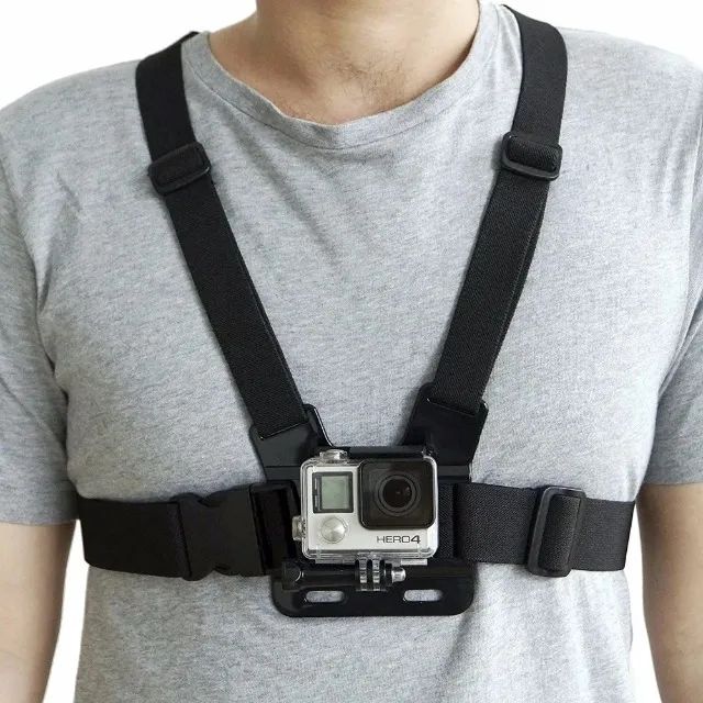 Suporte Correia de peito para telefone Celular com grampo ajustável - COD 1172 - Foto 3