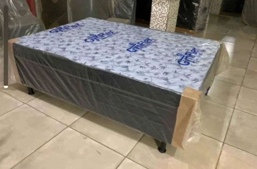 PROMOÇÃO Cama box casal estampada 379,90 COM ENTREGA GRÁTIS E IMEDIATA 