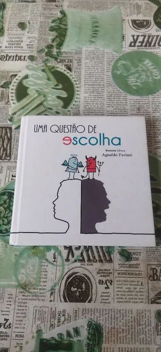 Livro "Uma Questão de Escolha" - Agnaldo Paviani