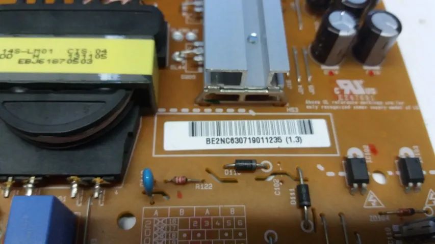 Placa Fonte Tv LG 42lb5800 Usada - Foto 3