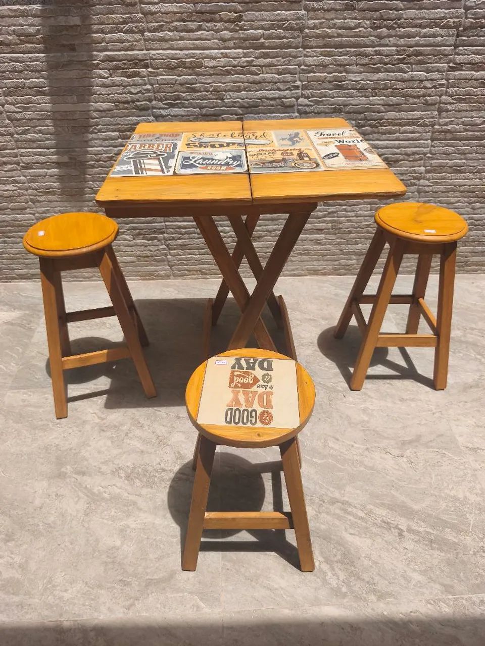 Mesa de abrir e fechar retrô  - Foto 2