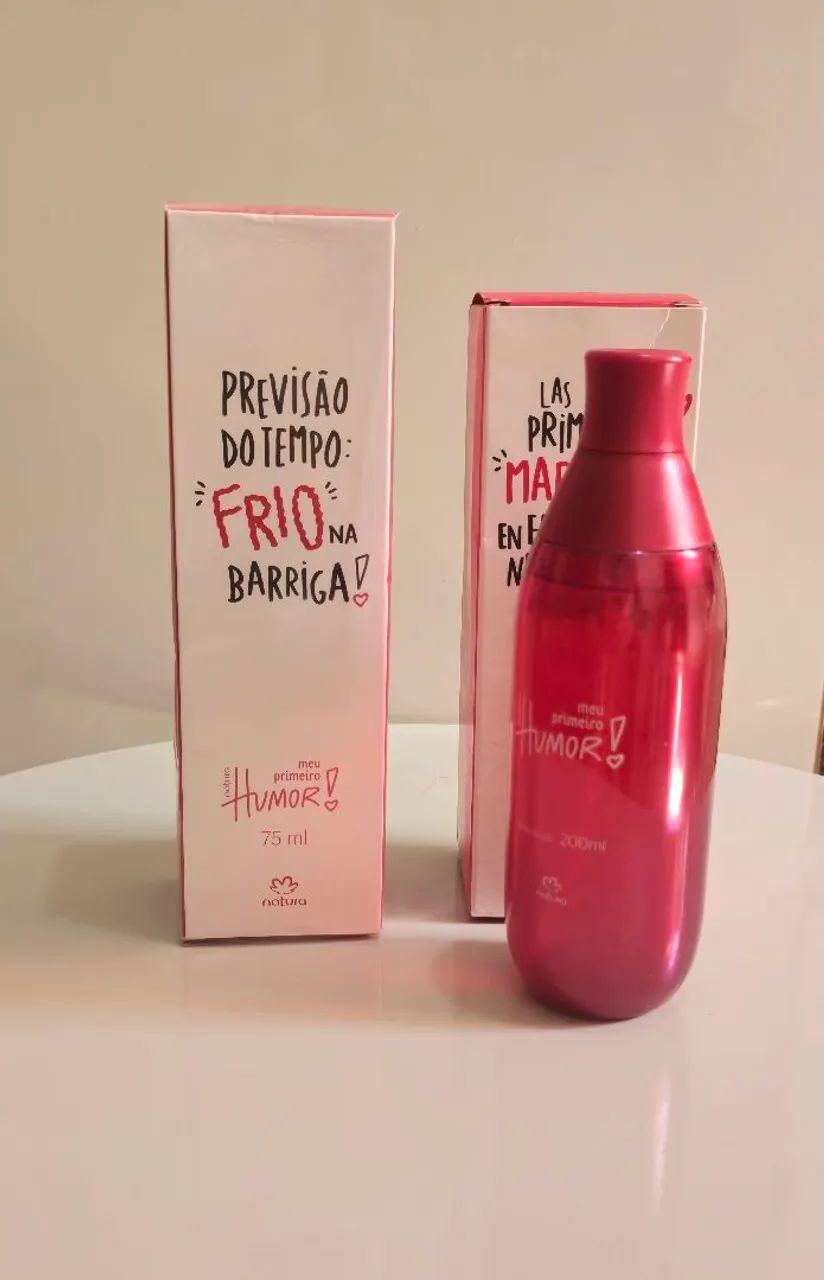 Kit Meu Primeiro Humor Feminino - Perfume 75 ml e Bodysplash 200ml