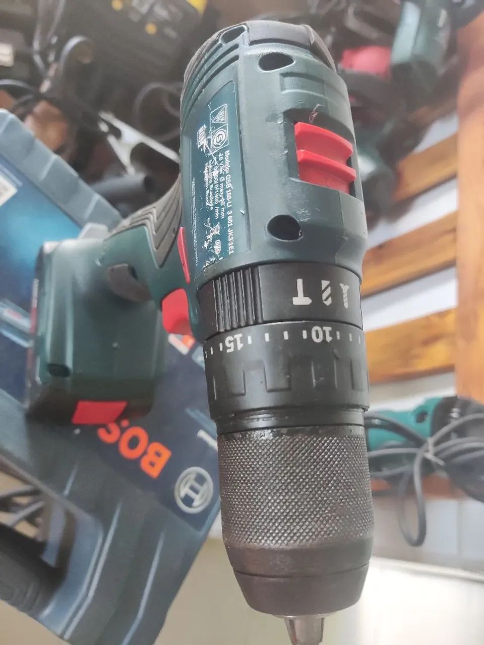 Parafusadeira Bosch GSB 185-LI 18V 2.0Ah - Foto 4