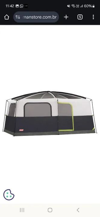 COLEMAN PRAIRIE BREEZE 9 PESSOAS - Foto 2