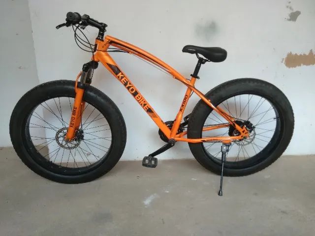 Fat bike Laranja 