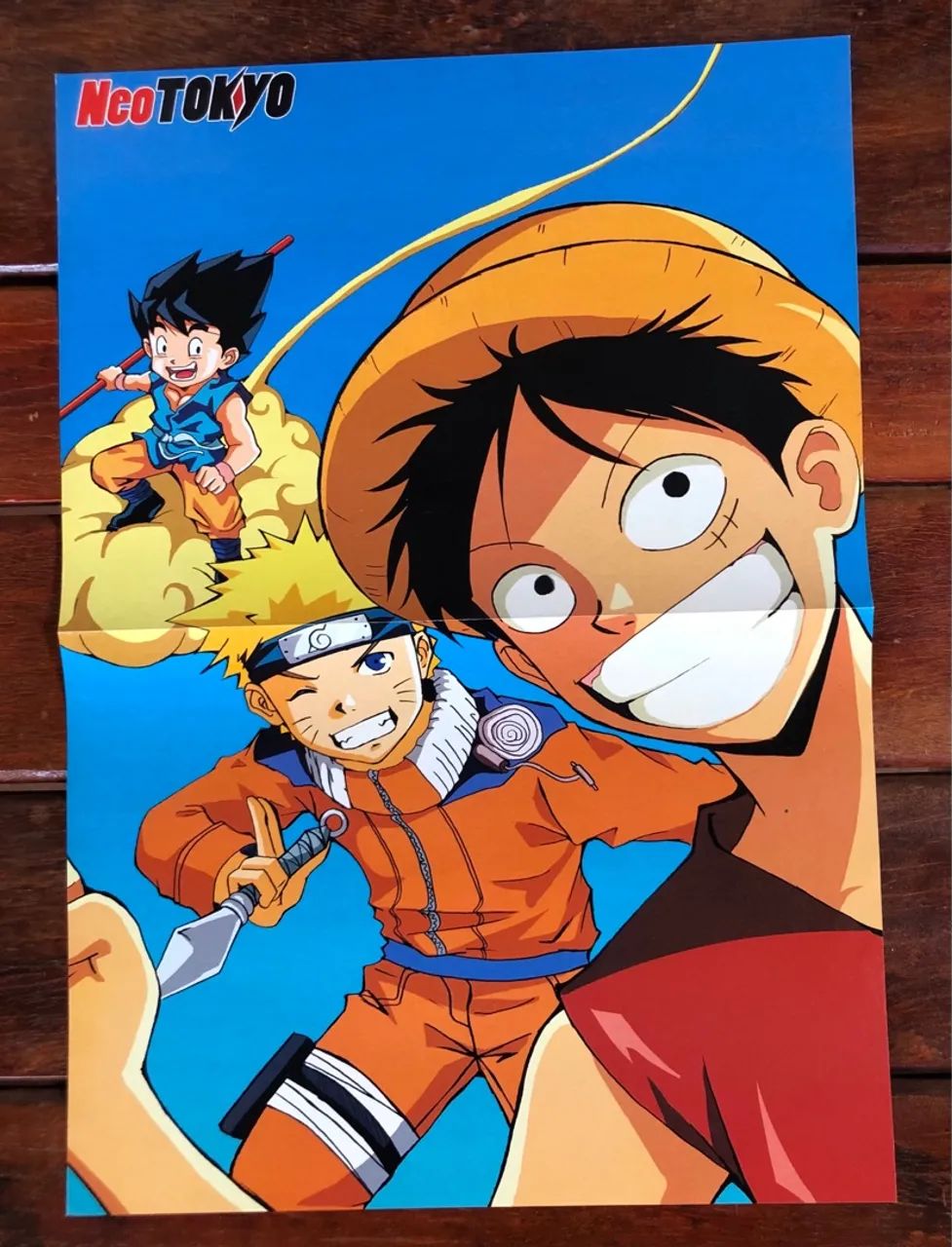 Pôsteres de Animes Naruto e One Piece  - Foto 3