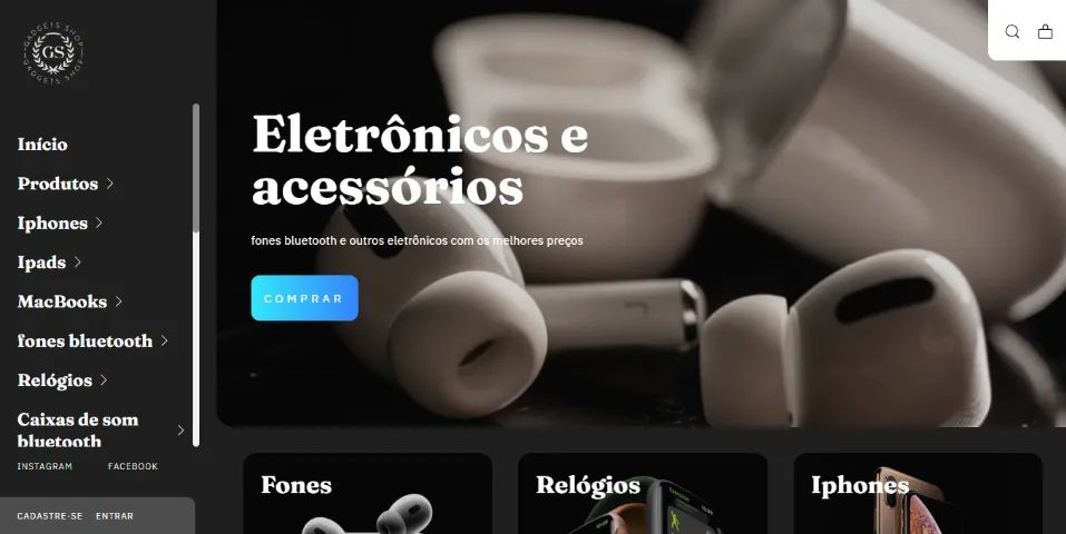 Loja Virtual - Nuvemshop + instagram com +1500 seguidores (brinde)