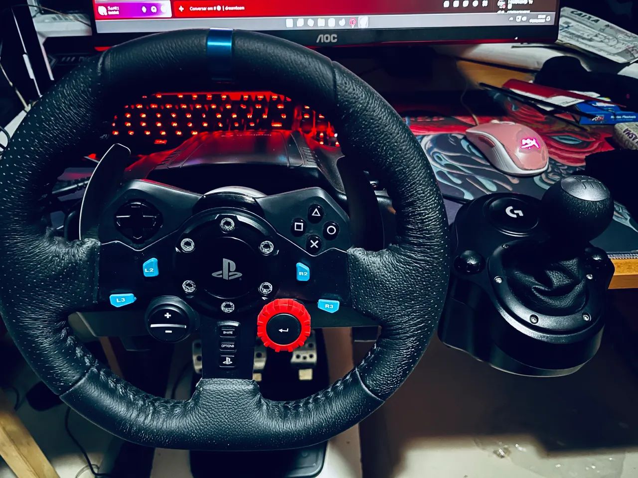 Volante G29 Logitech64292478162562120