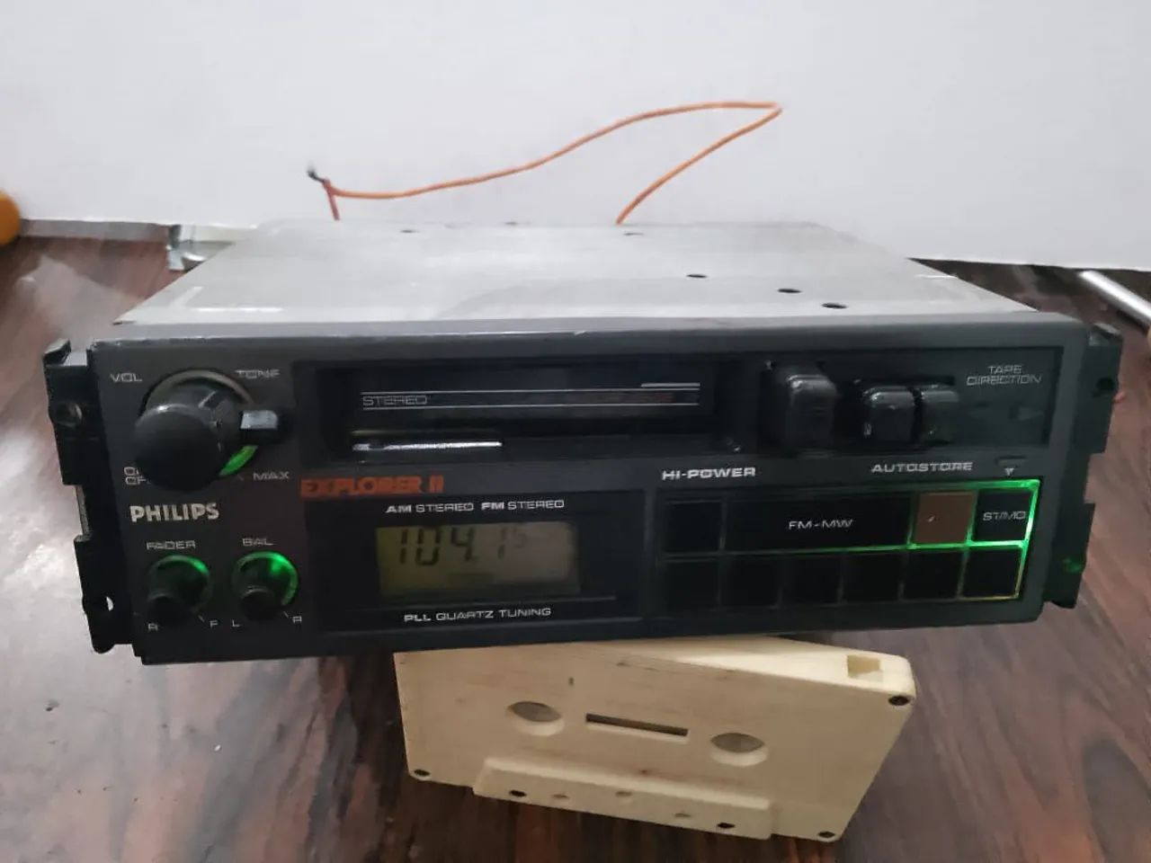 Rádio Explorer Philips carro antigo gol Passat Chevette opala
