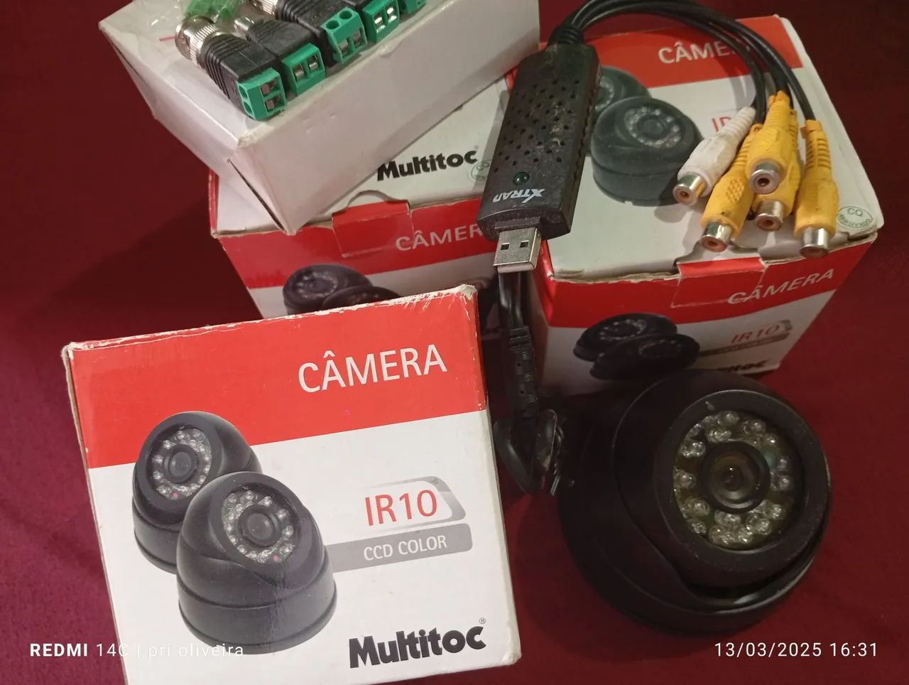 Kit Câmera de Segurança IR10 Multitoc - 4 Câmeras - Foto 6