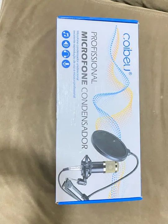 Microfone de mesa com braço articulado - Foto 2