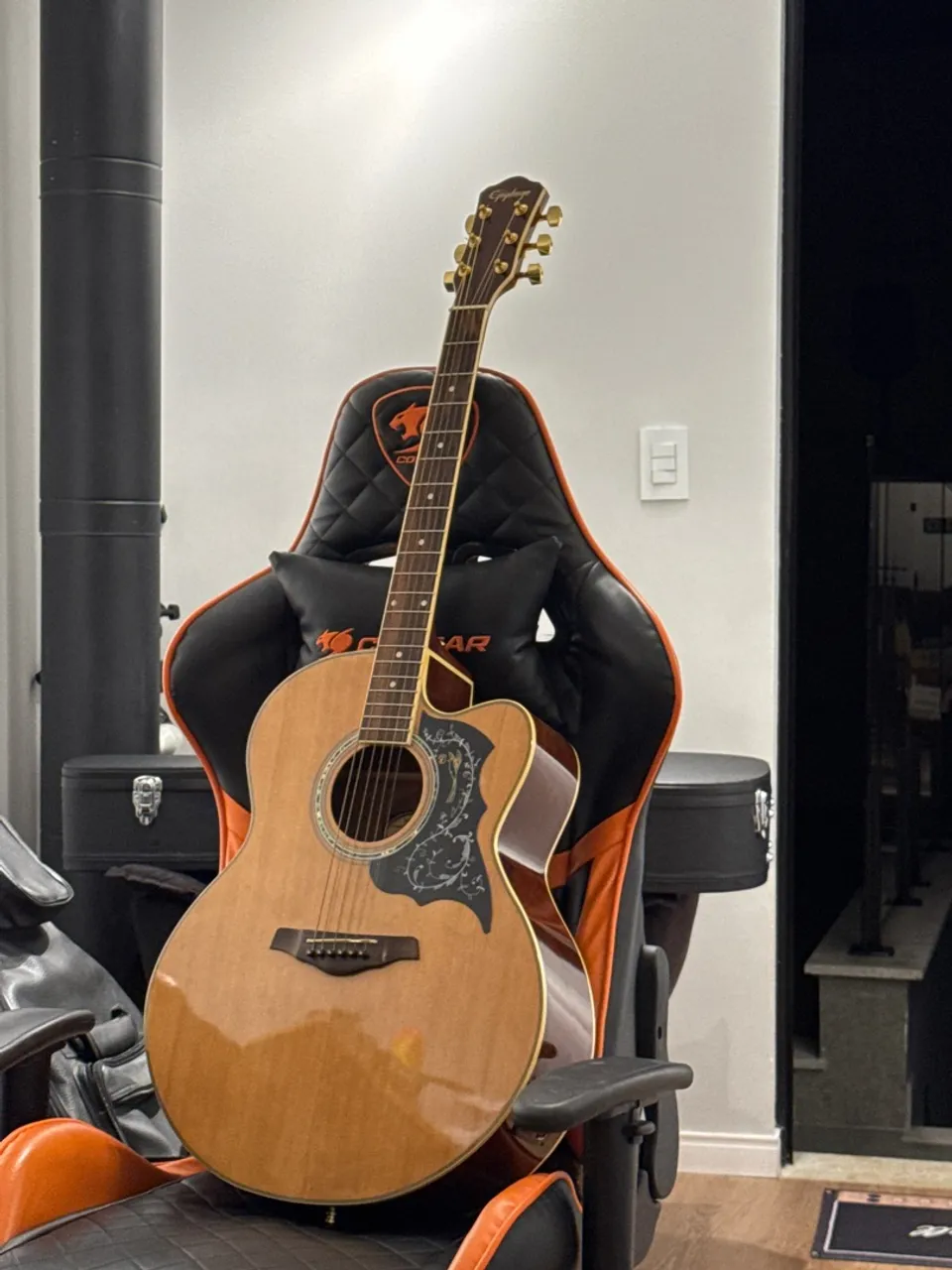 Violão Acústico Hofma customizado para Epiphone - Som Envolvente