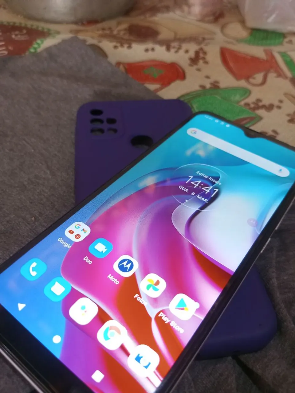 Super Motorola 128g 4ram biometria 4G dual chip tela original qualidade de câmera