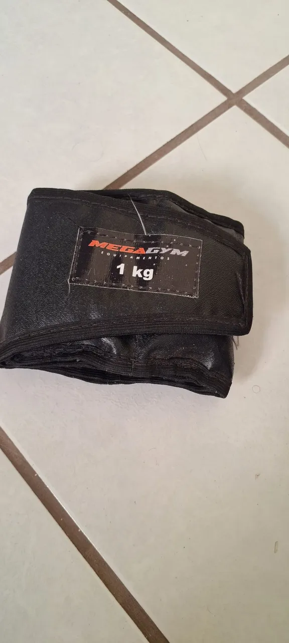 1 Tornozeleira de Peso 1kg MegaGym