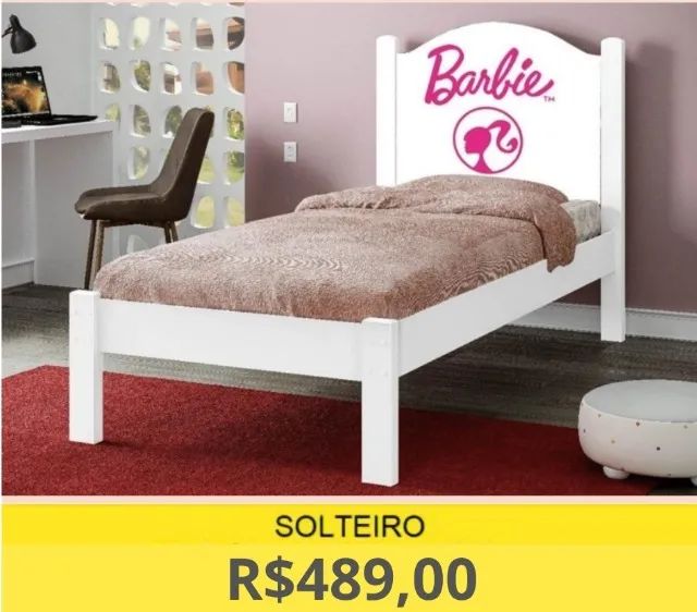 CAMA DE SOLTEIRO ADESIVADA A PRONTA-ENTREGA  - Foto 2