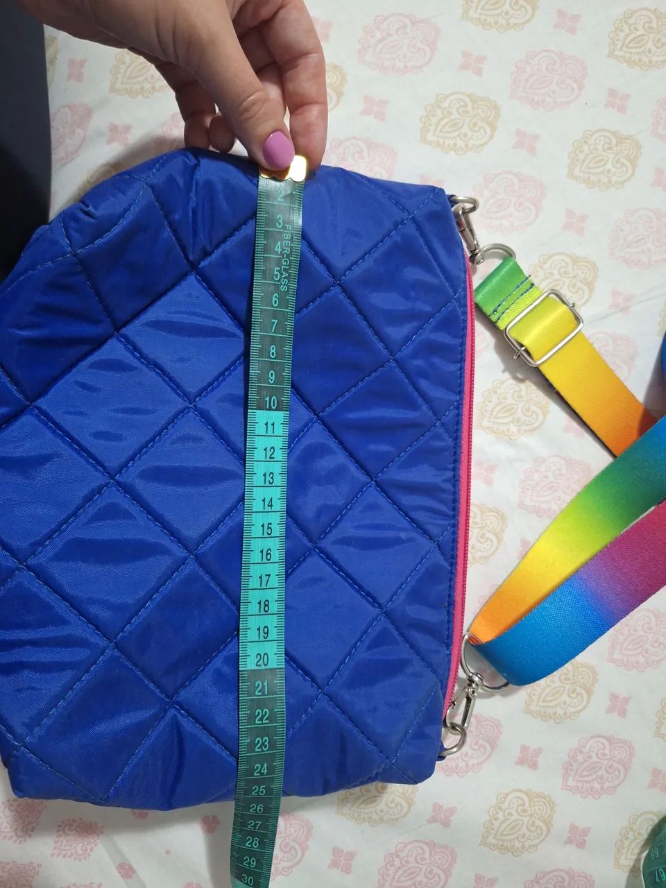Bolsa/necessaire artesanal
