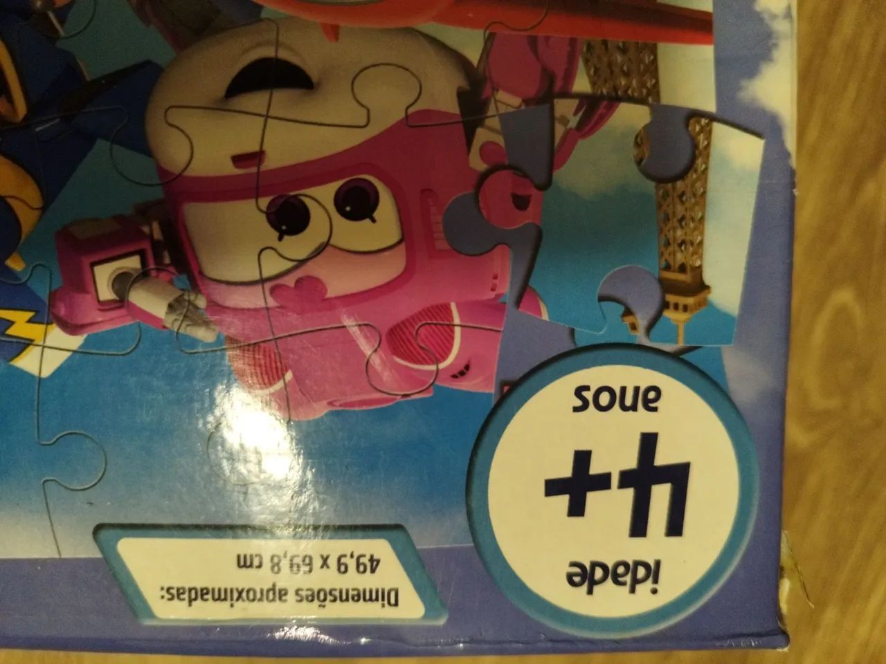 Puzzle/Quebra cabeças/Brinquedo Super Wings - Foto 4