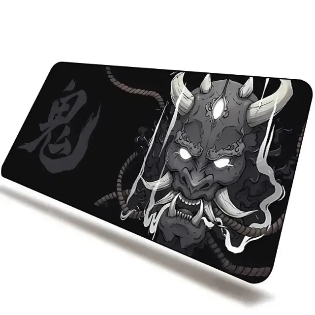 MOUSEPAD JAPONÊS PRETO ONI 900X400 XXL