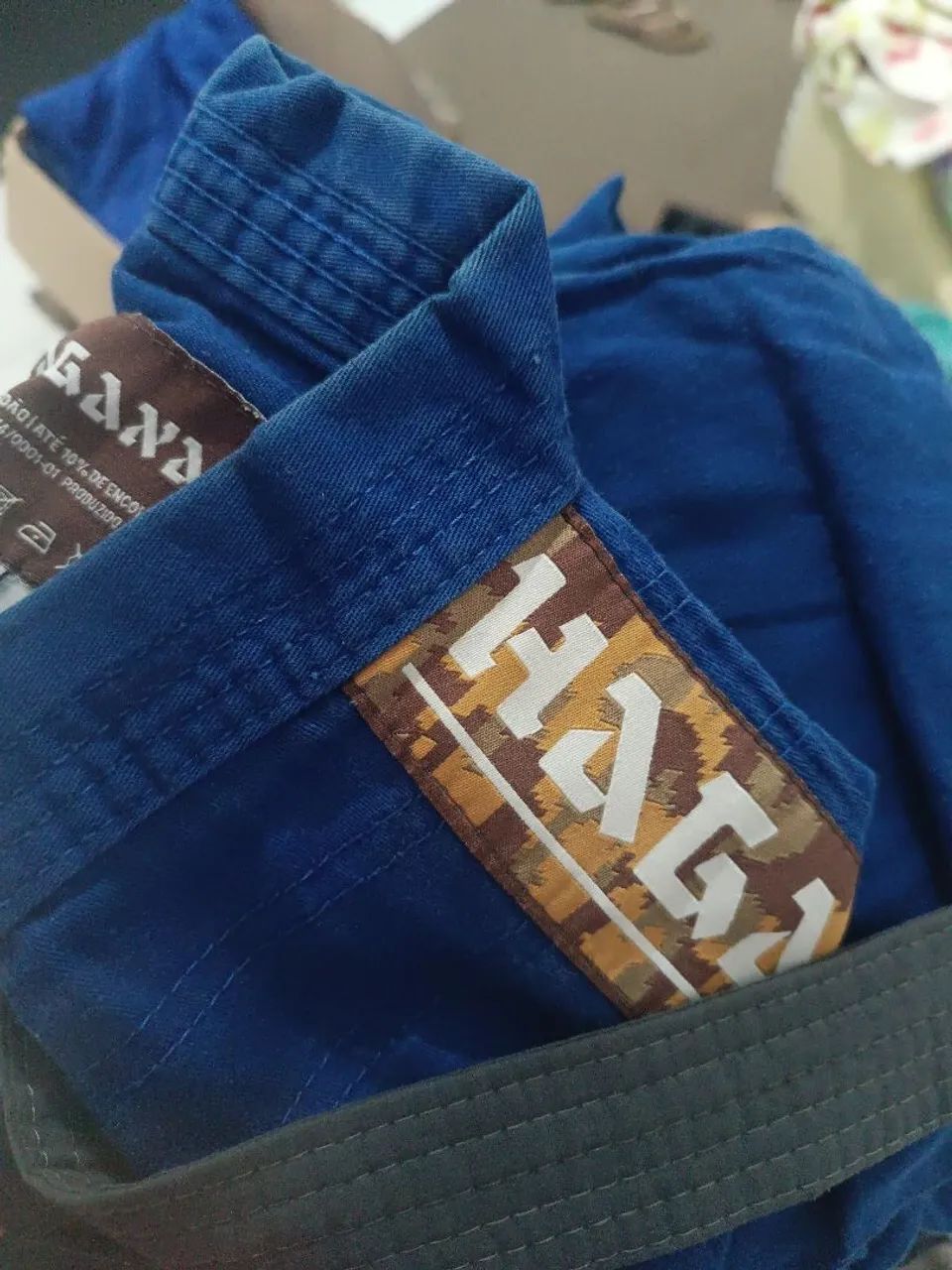 KIMONO INFANTIL ALGODÃO - Não acompanha faixa cinza - Foto 3