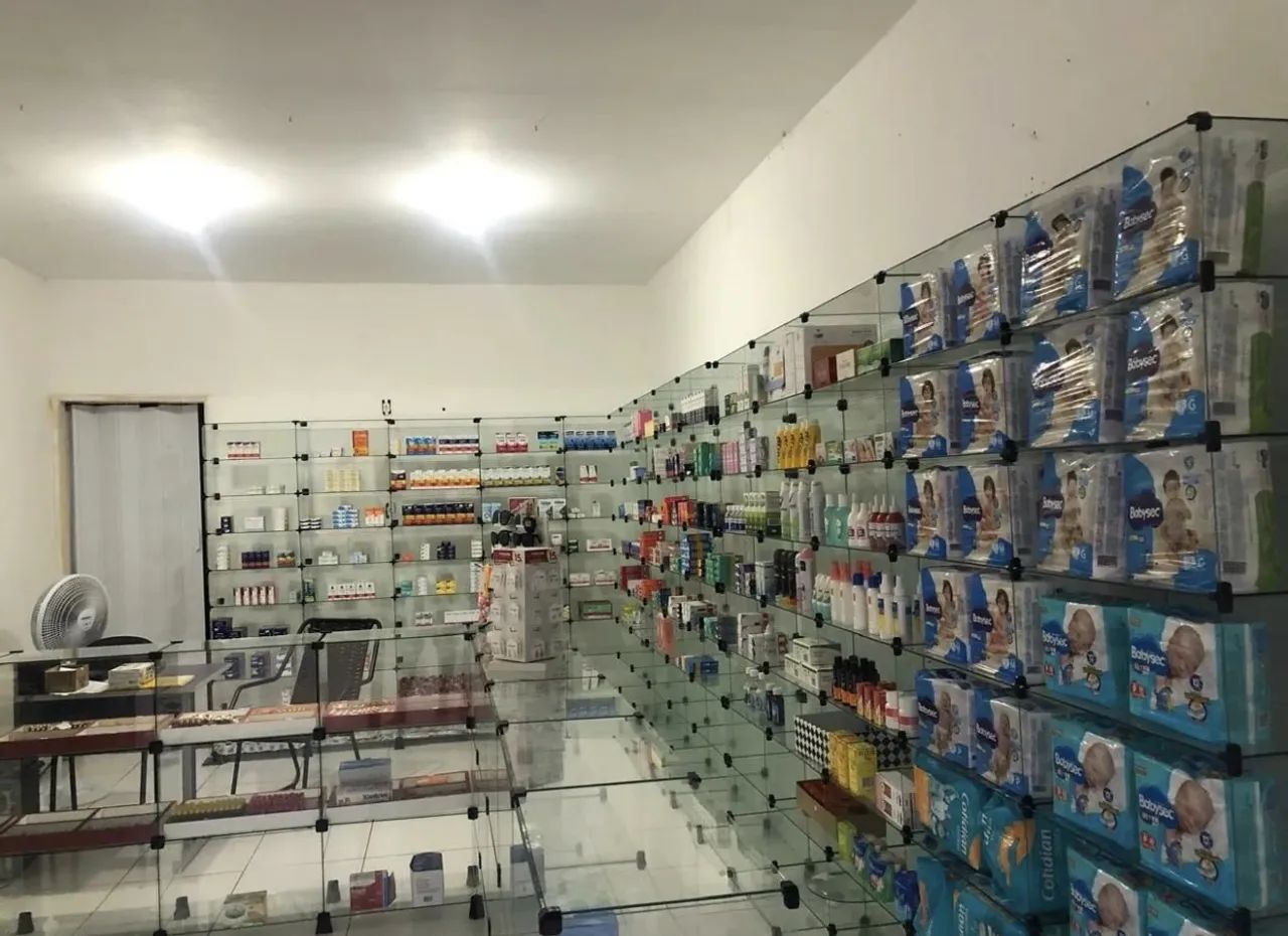 Vidraçaria completa de farmácia ! PREÇO NEGOCIÁVEL 