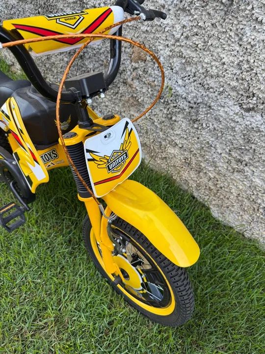 Bicicleta Infantil Unitoys Shogun 12 Polegadas - Foto 2