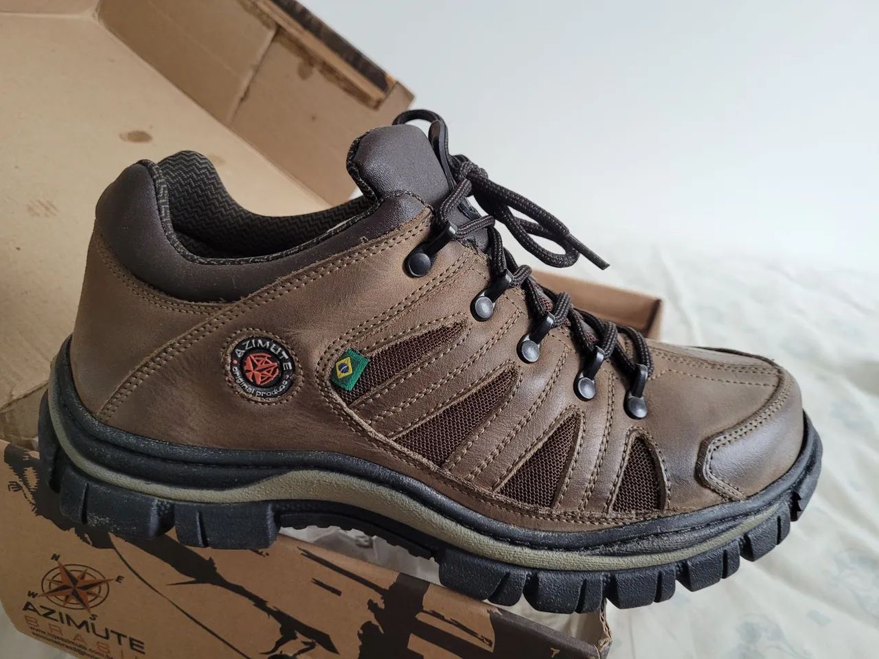 Bota Azimute Marrom Tam 40 - Foto 2