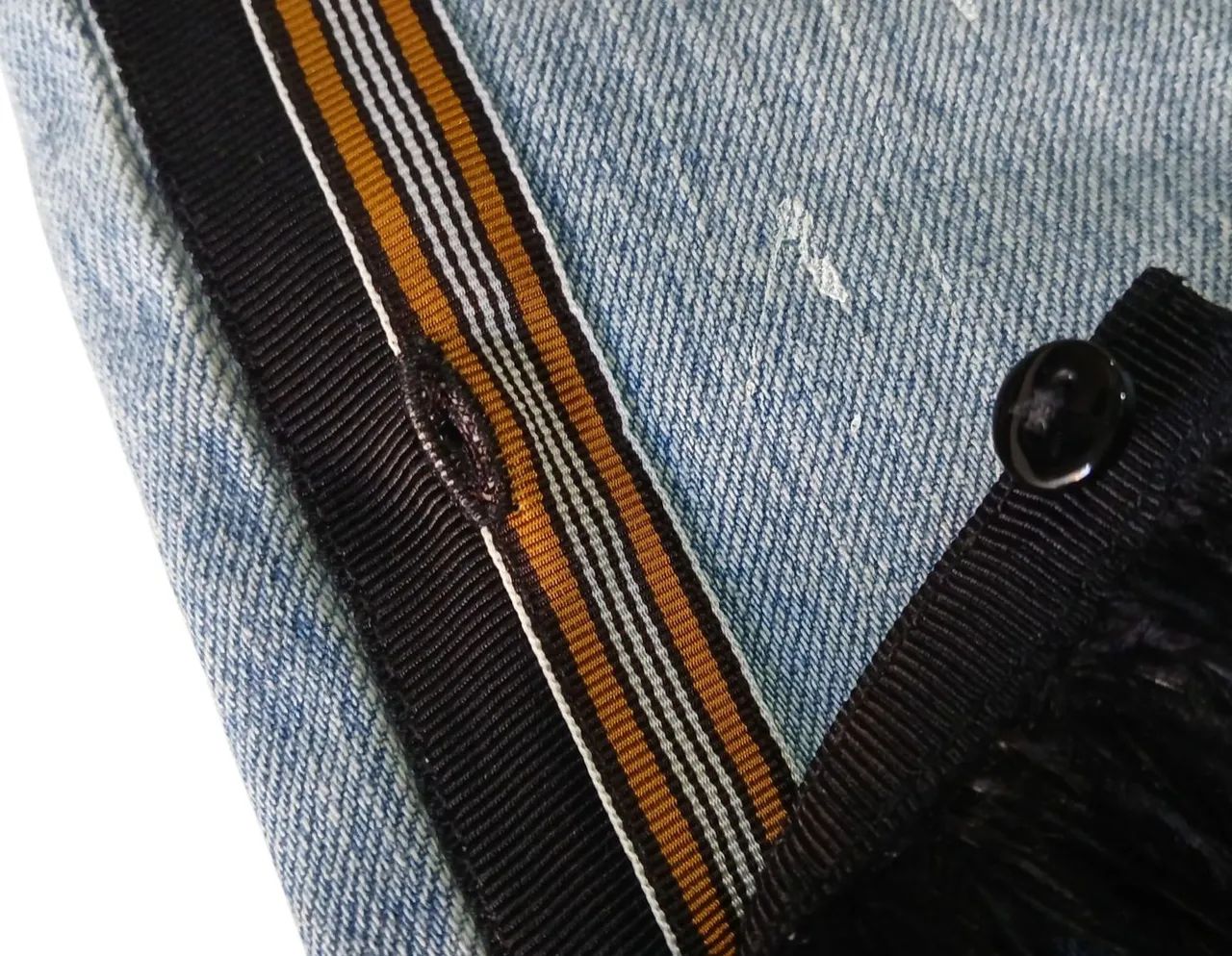 Calça Jeans Hellessy com Detalhes de Penas - Foto 5