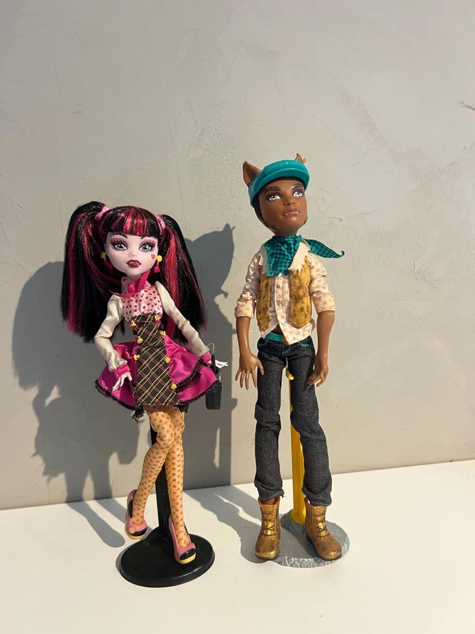 Monster High Draculaura e Clawd Wolf