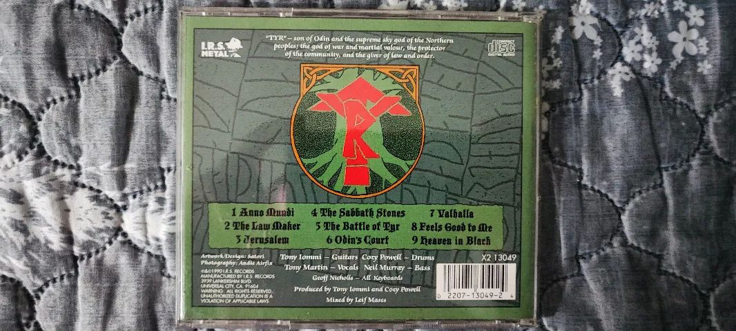 CD Black Sabbath - Tyr (Importado EUA) - Foto 2