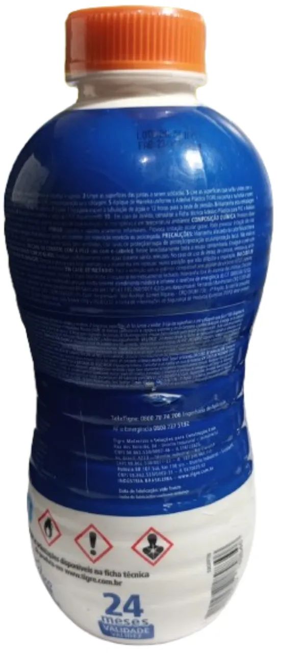 Adesivo Plástico P/ Pvc Soldável Incolor 850g Tigre - Foto 2