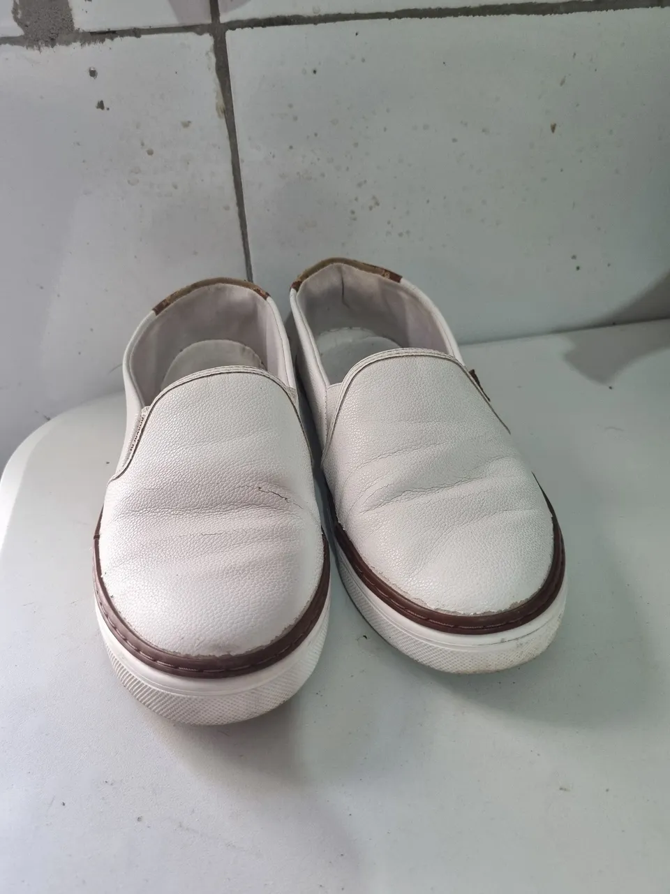 Sapato Anacapri Slip On Branco