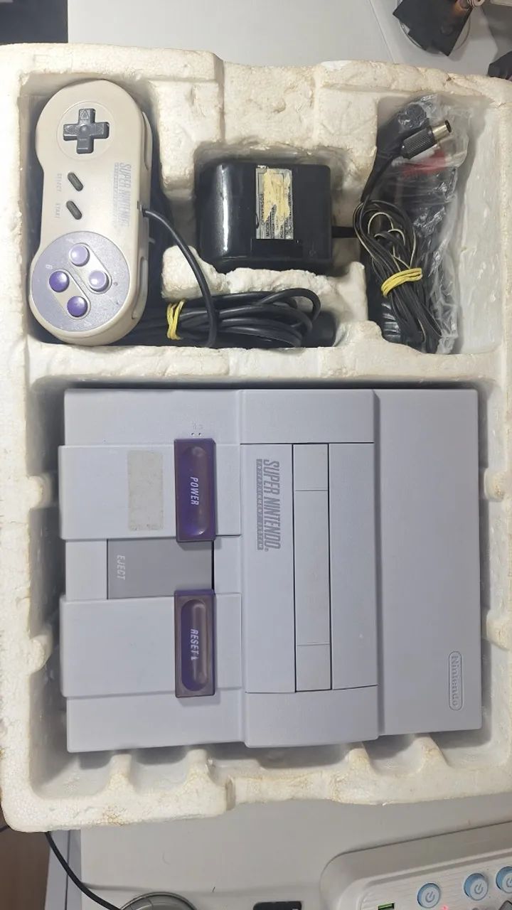 (Envio só em 2026)Super Nintendo na caixa - Foto 2