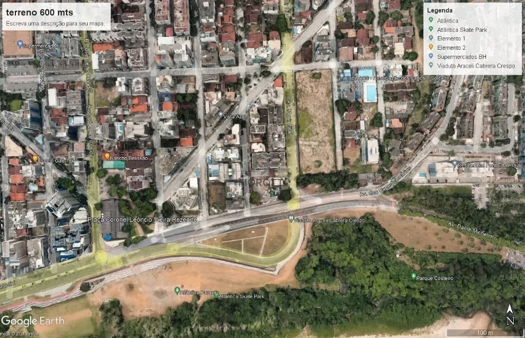 Terreno à venda em Vitória, Jardim Camburi, com 600 m²