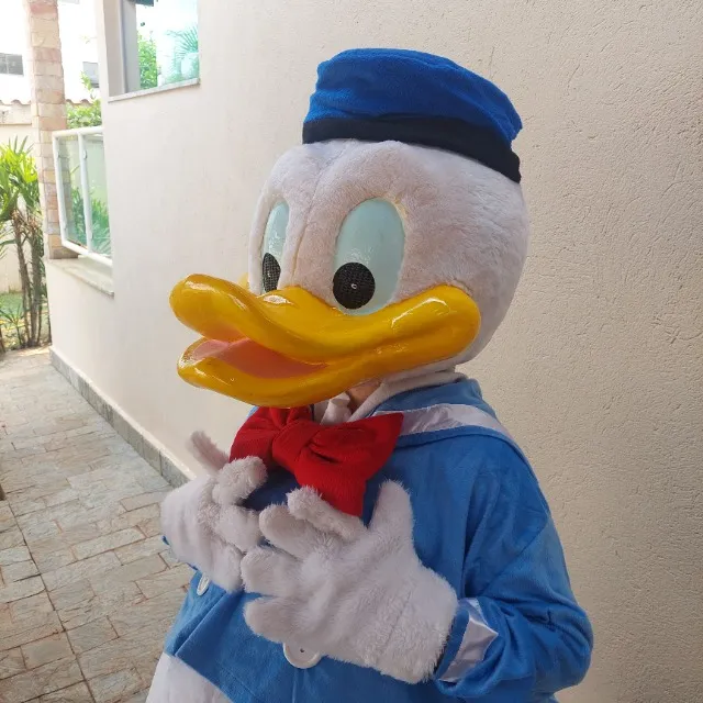 Fantasia profissional cabeção Pato Donald
