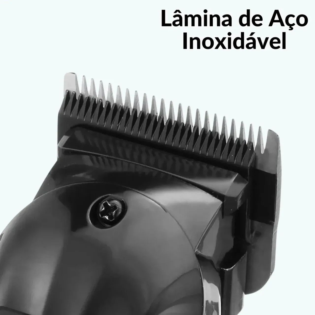 Máquina Corte Profissional Sem Fio Display Digital A Bateria  - Foto 3
