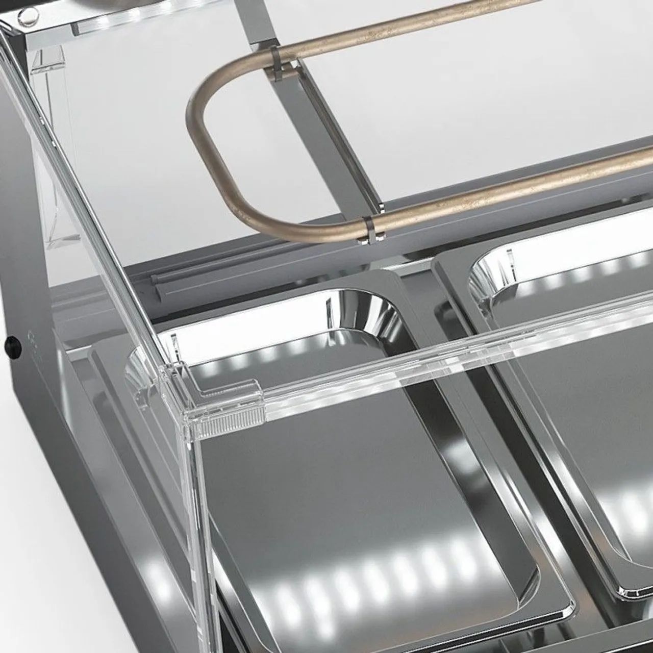 Vitrine Refrigerada de Bancada Preta GVRS-150 PR Gelopar - Foto 2