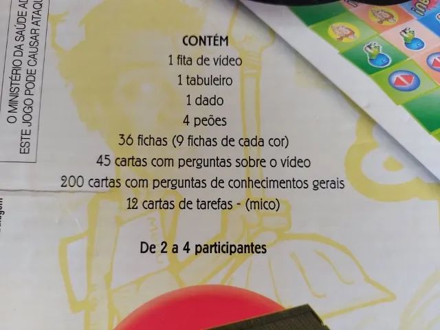 Jogo Do Micão - Casseta E Planeta Brinquedo da Estrela Com o VHS - Foto 3