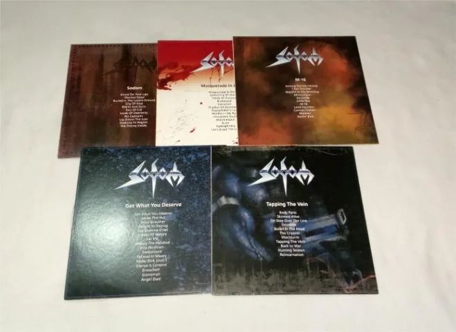 Sodom - Sodom (5 Original Albums In 1 Box) - Importado Alemanha - Foto 4