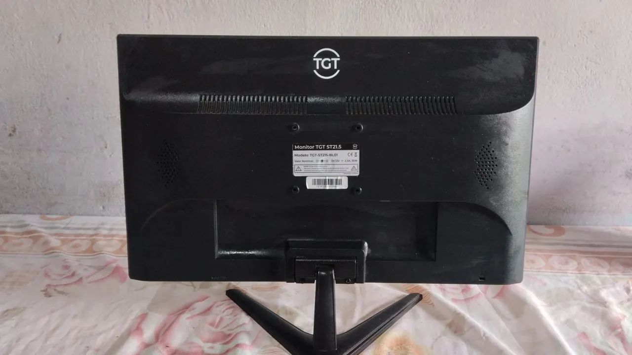 Monitor de computador, caixa de som pra Pc, microfone - Foto 5